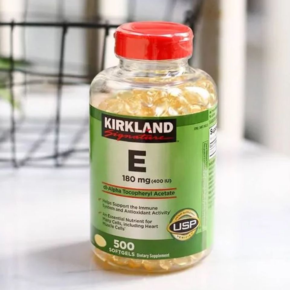 Vitamin E 180mg Kirkland Signature USA 500 viên