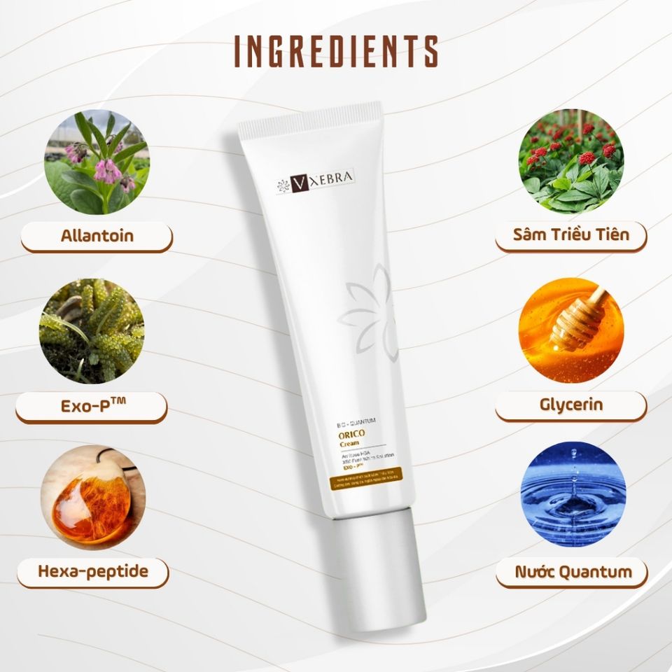 [Organic] Kem Dưỡng Da Vxebra – Thẩm thấu nhanh, cải thiện đàn hồi da & ngừa lão hóa sớm 50g