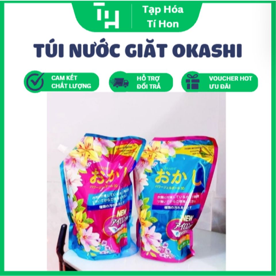 Túi NƯỚC GIẶT OKASHI xuất Nhật Siêu Thơm (TH493)