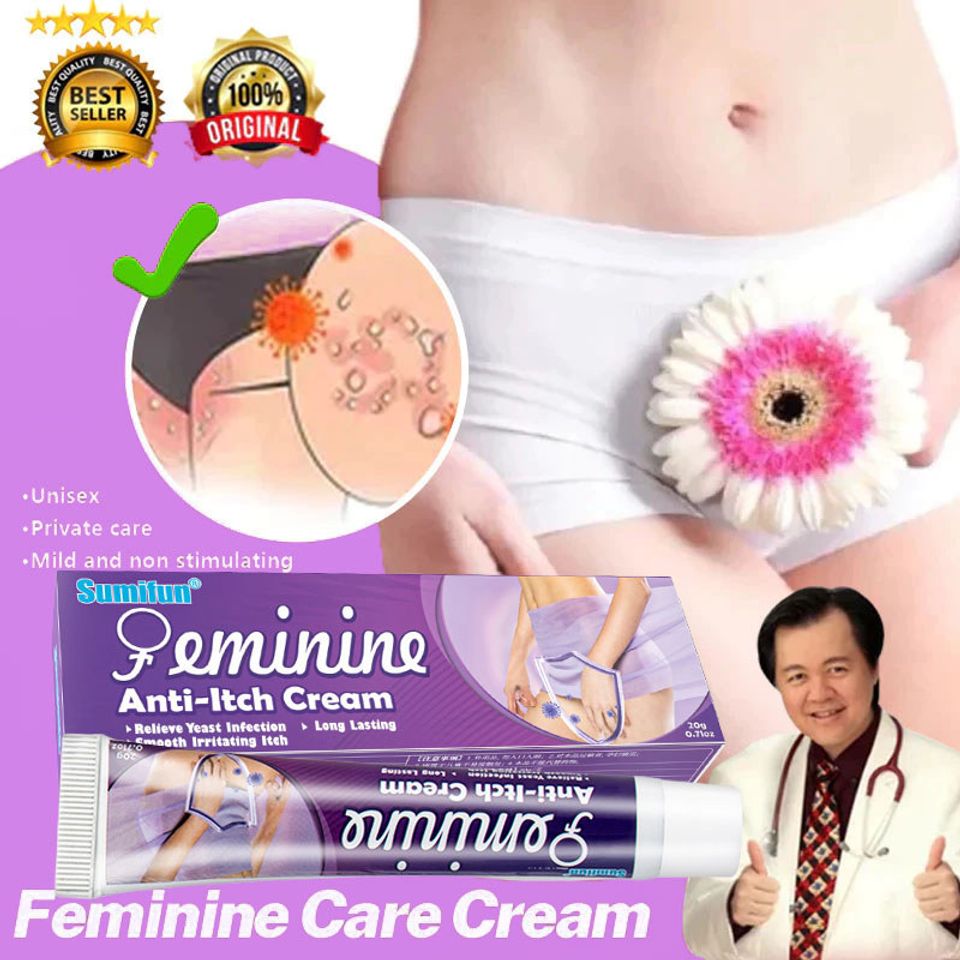 Kem dưỡng vùng kín Feminine Anti-itch Cream kem giảm ngứa, khử mùi