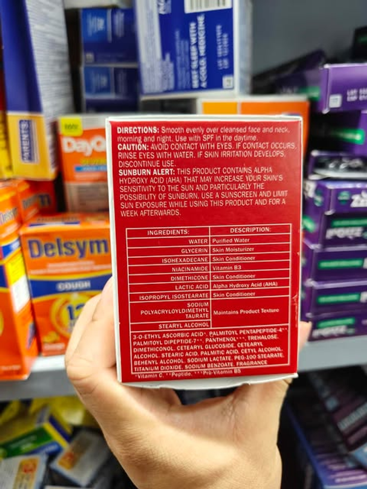 Kem dưỡng ẩm, trẻ hóa, làm trắng da Olay Vitamin C MAX 2X Cream 48g