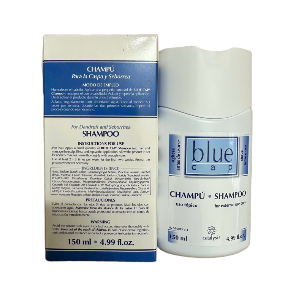 (CHÍNH HÃNG) Dầu Gội Blue Cap ChamPu Shampoo Làm Sạch Bã Nhờn, Vảy Gàu, Ngứa Bã Nhờn Nhạy Cảm 150ml