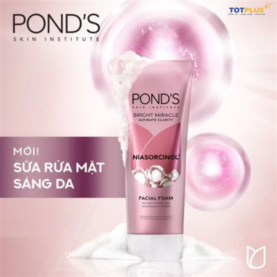 Bộ 3 Bước Chăm Sóc Da Pond’s - Tẩy Trang, Sữa Rửa Mặt, Toner - Làm Sạch, Dưỡng Sáng, Cấp Ẩm Cho Da