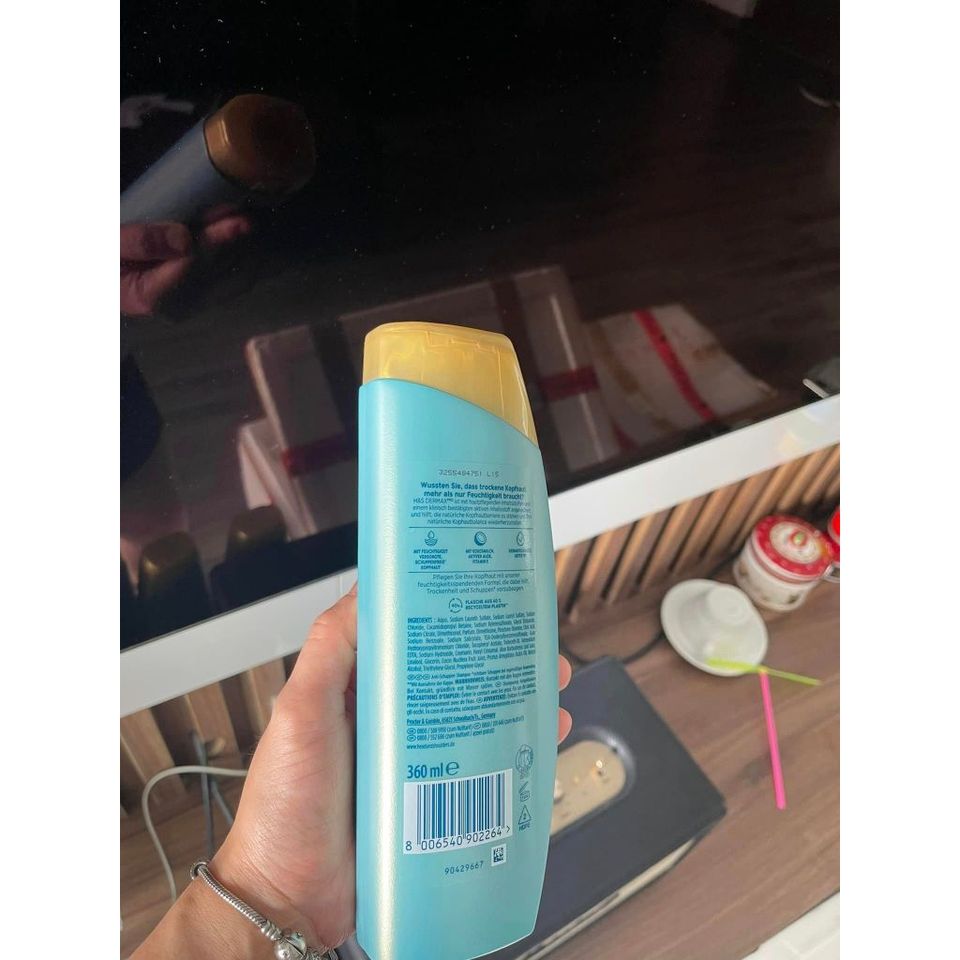 Dầu gội ngăn ngừa tóc gàu, ngừa khô da đầu HEAD & SHOULDER 400ml