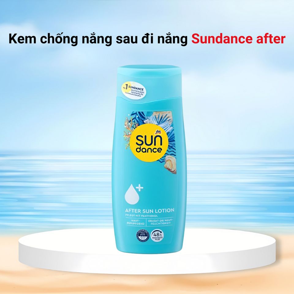 Kem chống nắng sau đi nắng Sundance AFTER làm dịu da nhanh chóng, chai 200ml