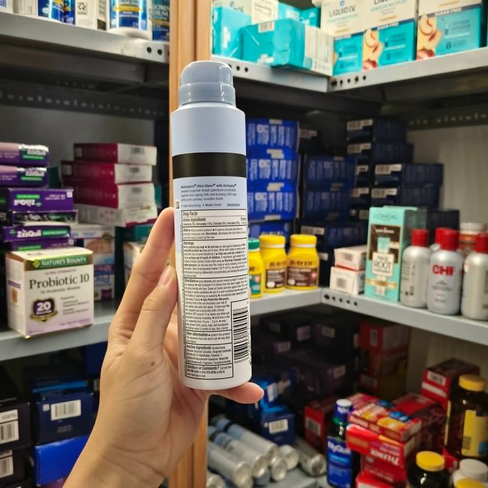 Xịt chống nắng Ultra Sheer spf70