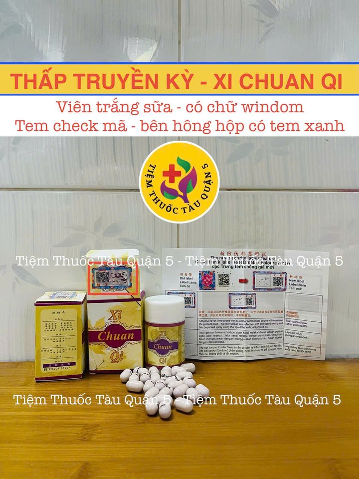 Thấp Truyền Kỳ Hộp 33 Viên  Xi Chuan Qui Hongkong