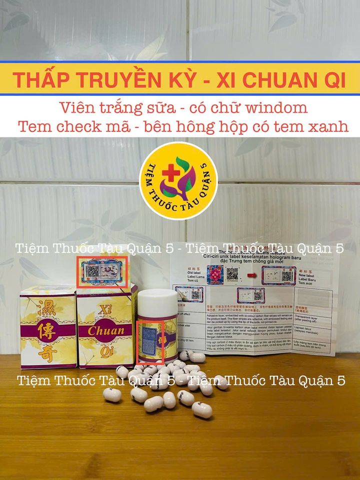 Thấp Truyền Kỳ Hộp 33 Viên  Xi Chuan Qui Hongkong