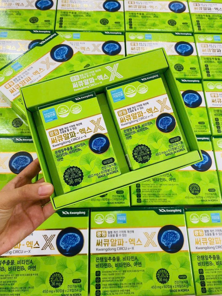 VIÊN UỐNG BỔ NÃO KWANGDONG 120 viên