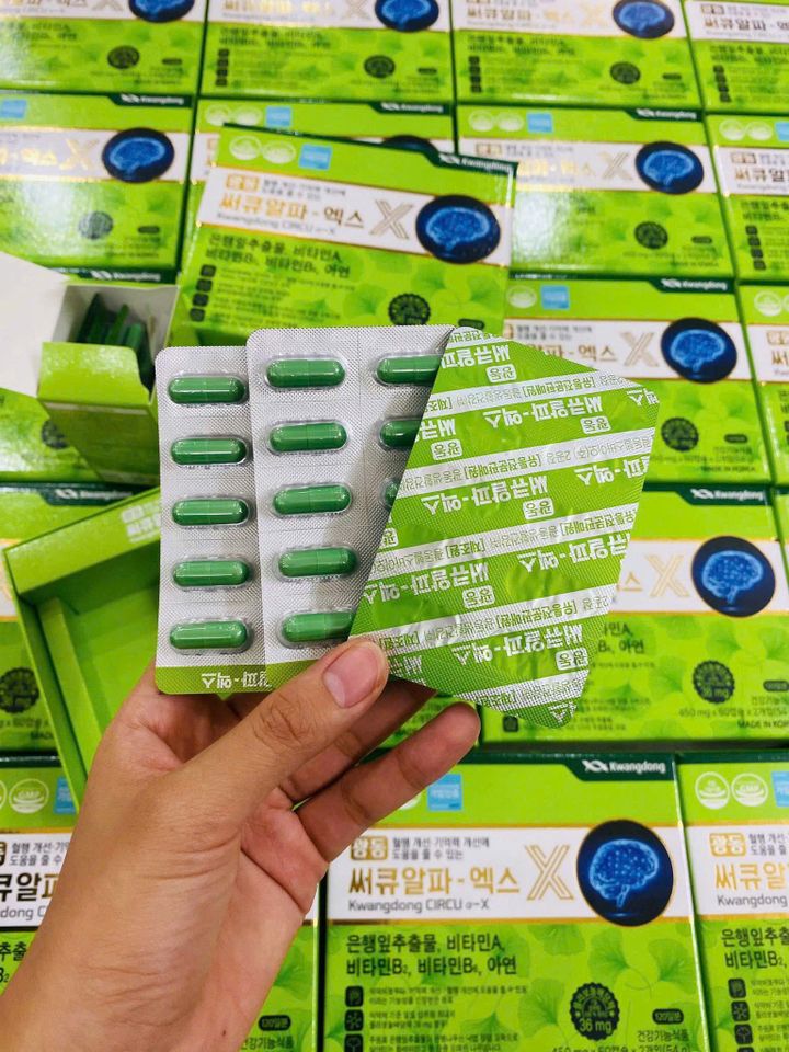 VIÊN UỐNG BỔ NÃO KWANGDONG 120 viên