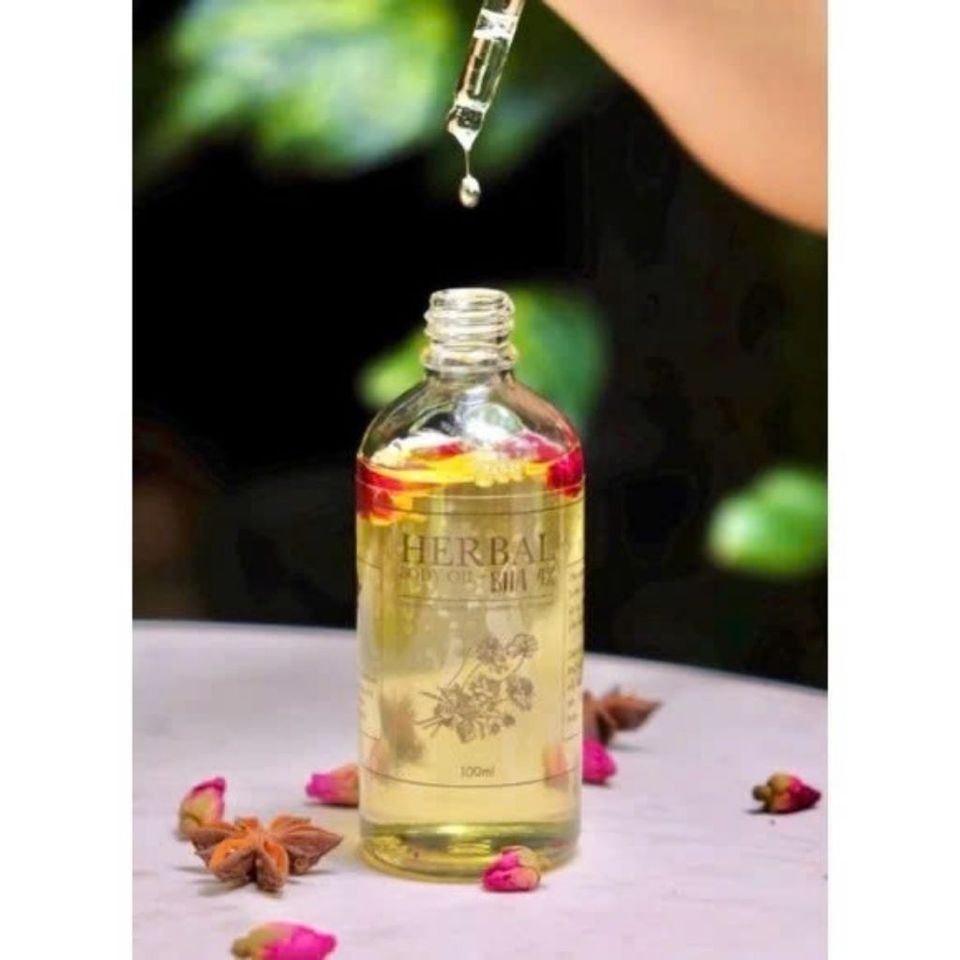 BODY OIL - Dầu dưỡng ẩm, Sáng bóng da 100ml [Tặng kem body 50gr]