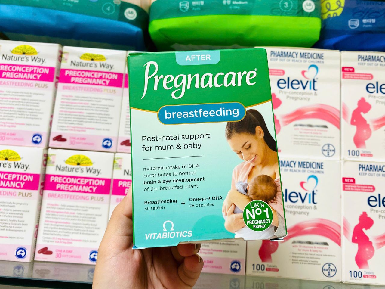 Vitamin Tổng Hợp Pregnacare Dành Cho Phụ Nữ Sau Sinh & Cho Con Bú - 84 Viên Bổ Sung Dưỡng Chất Thiết Yếu