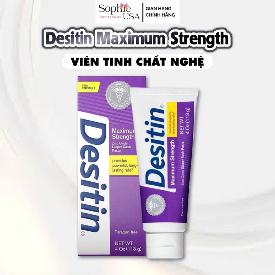 Kem chống hăm Desitin Mỹ 136g