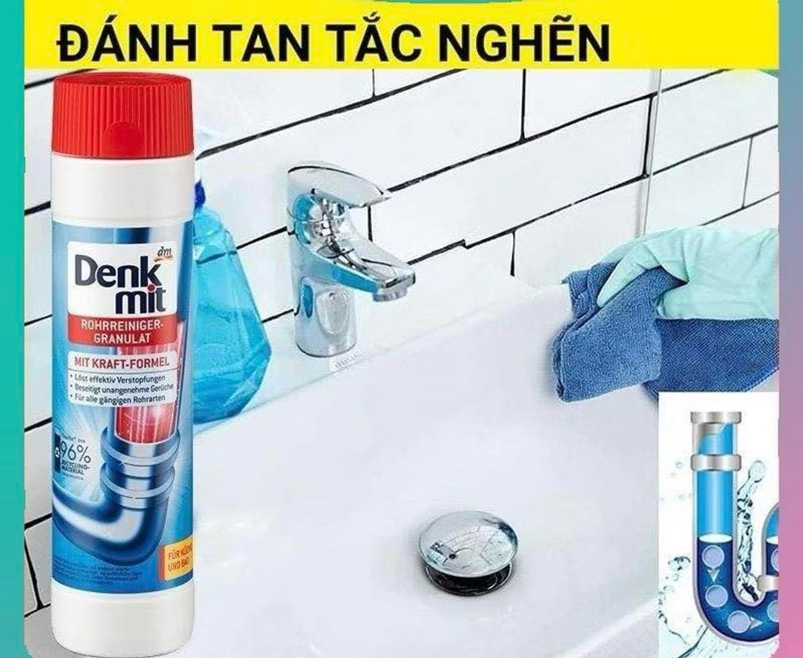 Bột Thông Cống DENKMIT Đức 600gr