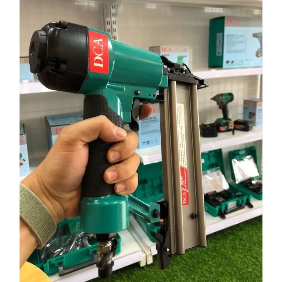 (T17) Máy bắn đinh thẳng dùng hơi chính hãng DCA AF50 (đinh 5cm) – Bắn mạnh, nhanh, chuẩn từng phát