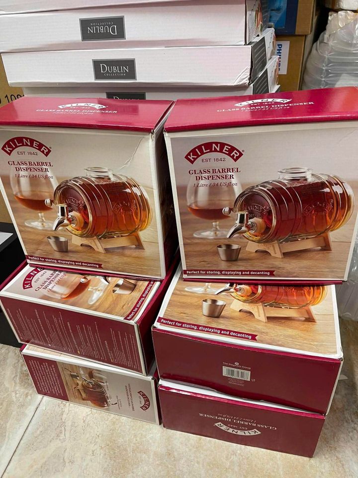 BÌNH ĐƯNG NƯỚC PHA CHẾ ĐỒ UỐNG KILNER BARREL DRINKS DISPENSER 1 LÍT
