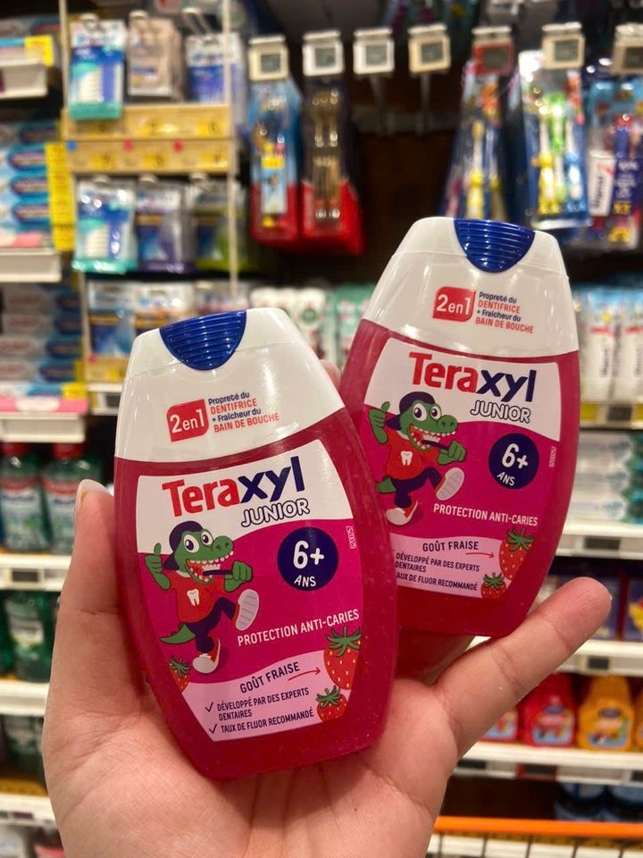 Kem đánh răng Teraxyl Junior 75ml cho bé từ 6 tuổi