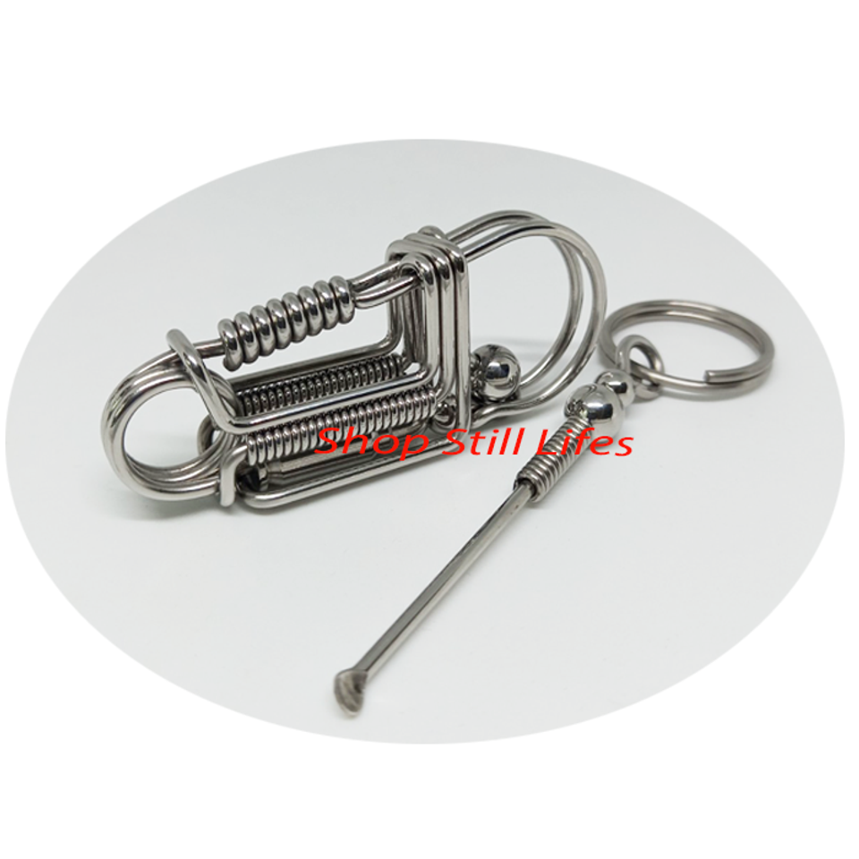 móc khóa mỹ nghệ mô hình chim cánh cụt tốc độ viên đạn MS003