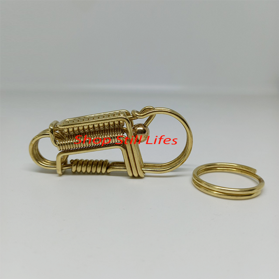 móc khóa mỹ nghệ mô hình chim cánh cụt sức bật lò xo MS001