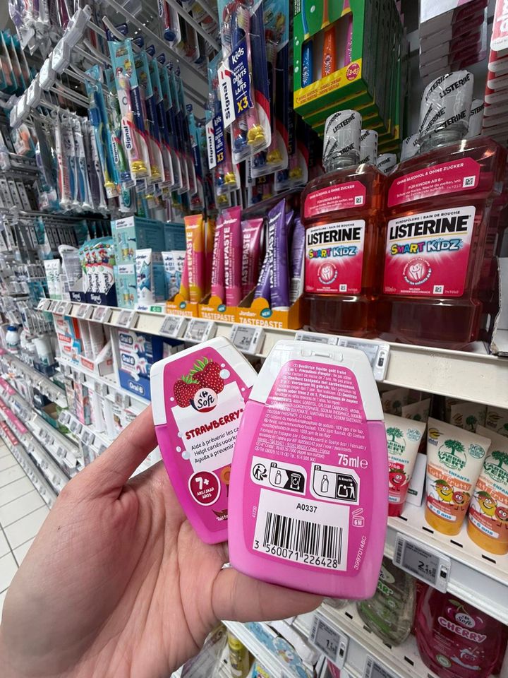 Kem đánh răng SOFT Stranberry cho bé từ 7t