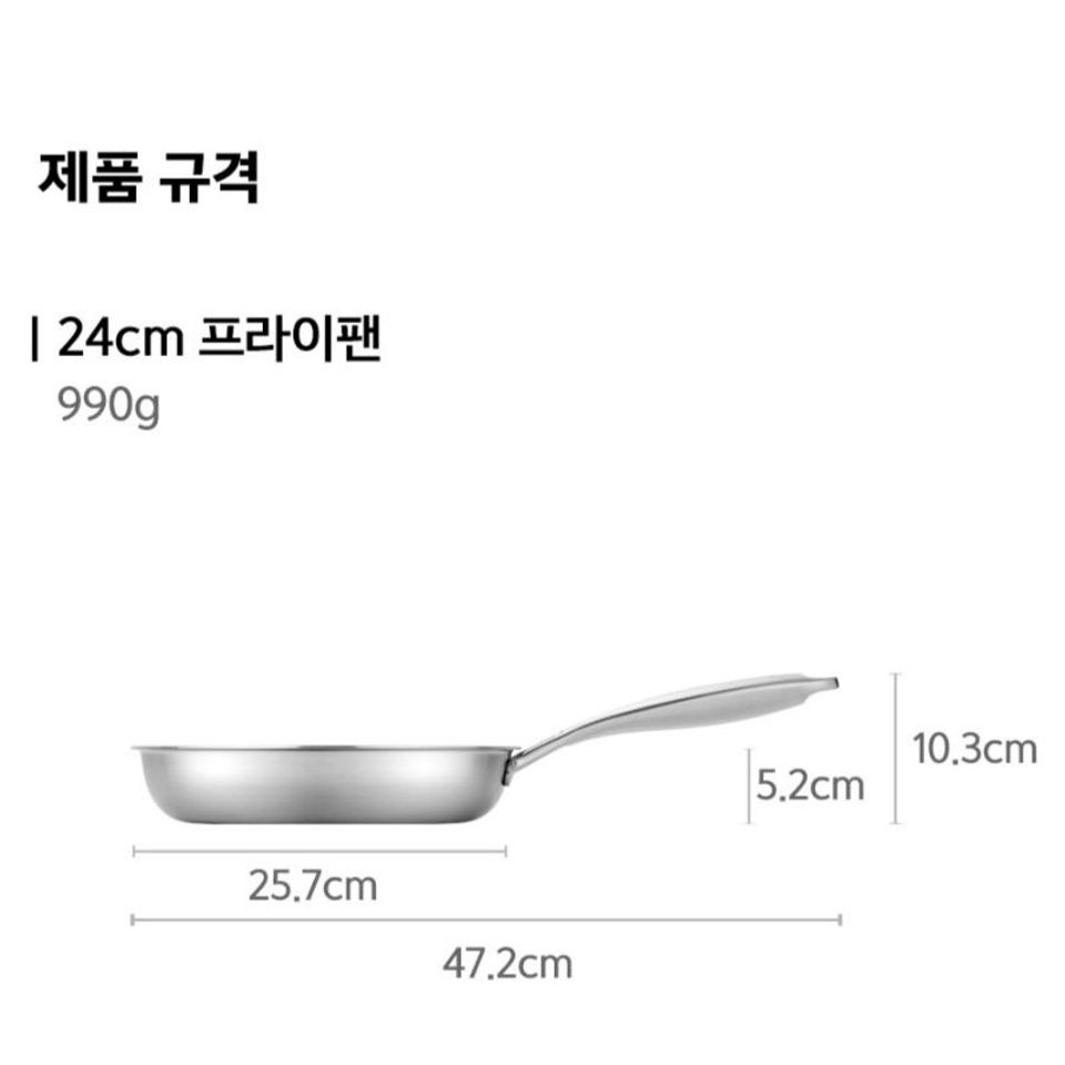 Chảo Inox lồng cạn hiệu PN WPFP-24(IH) [24CM]