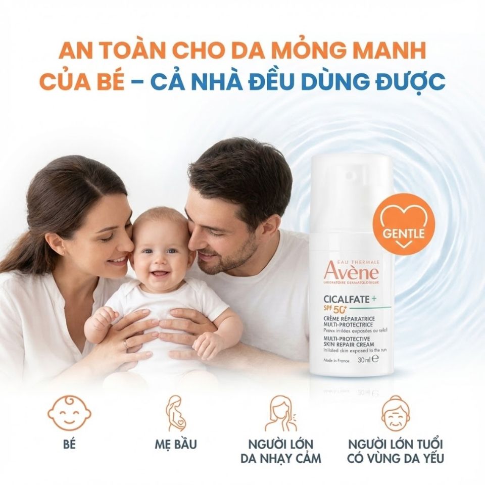 Kem Phục Hồi Da Avène Cicalfate+ SPF50+ – Chống Nắng, Dưỡng Da, Làm Dịu Tổn Thương 755044