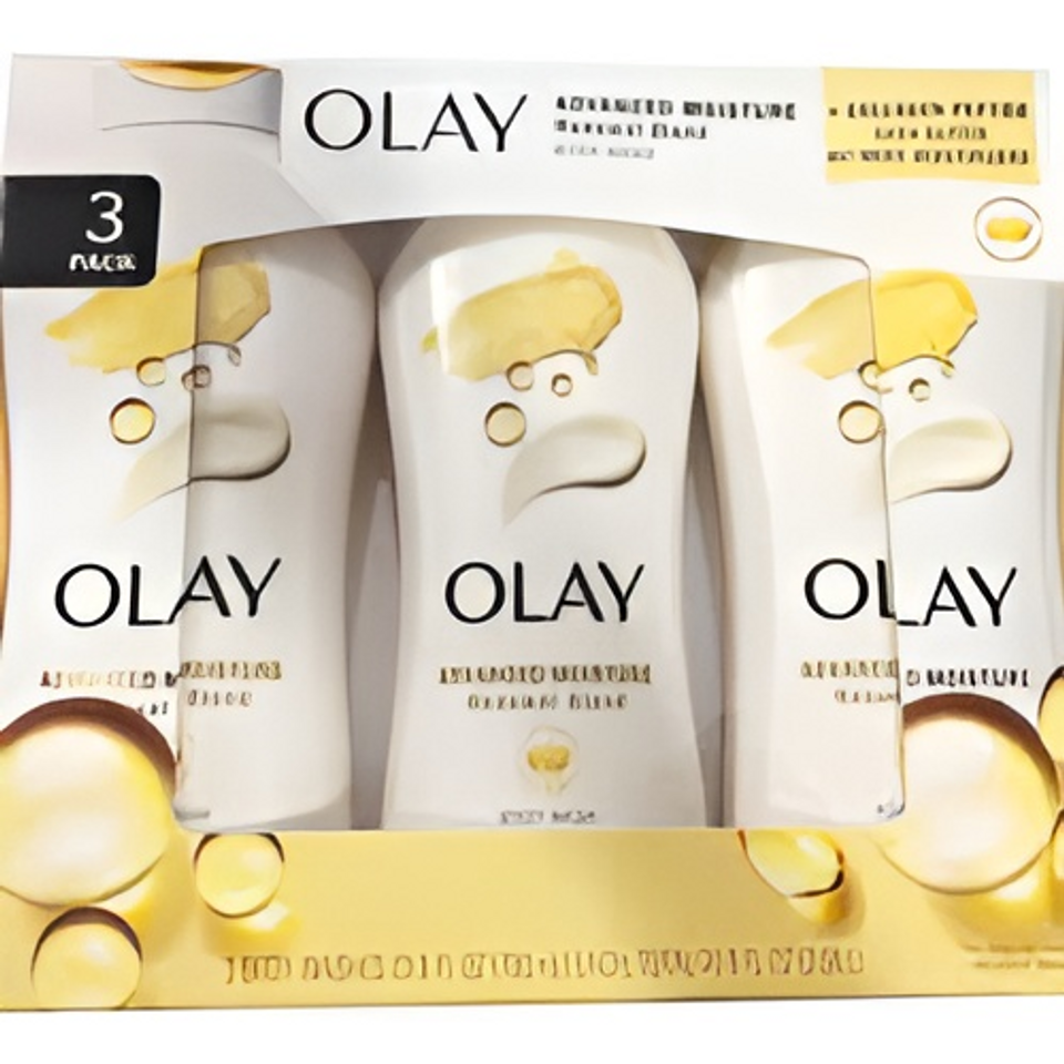 Bộ sữa tắm dưỡng thể Olay Advanced Moisture Renewal Blend Body Wash 700ml x3