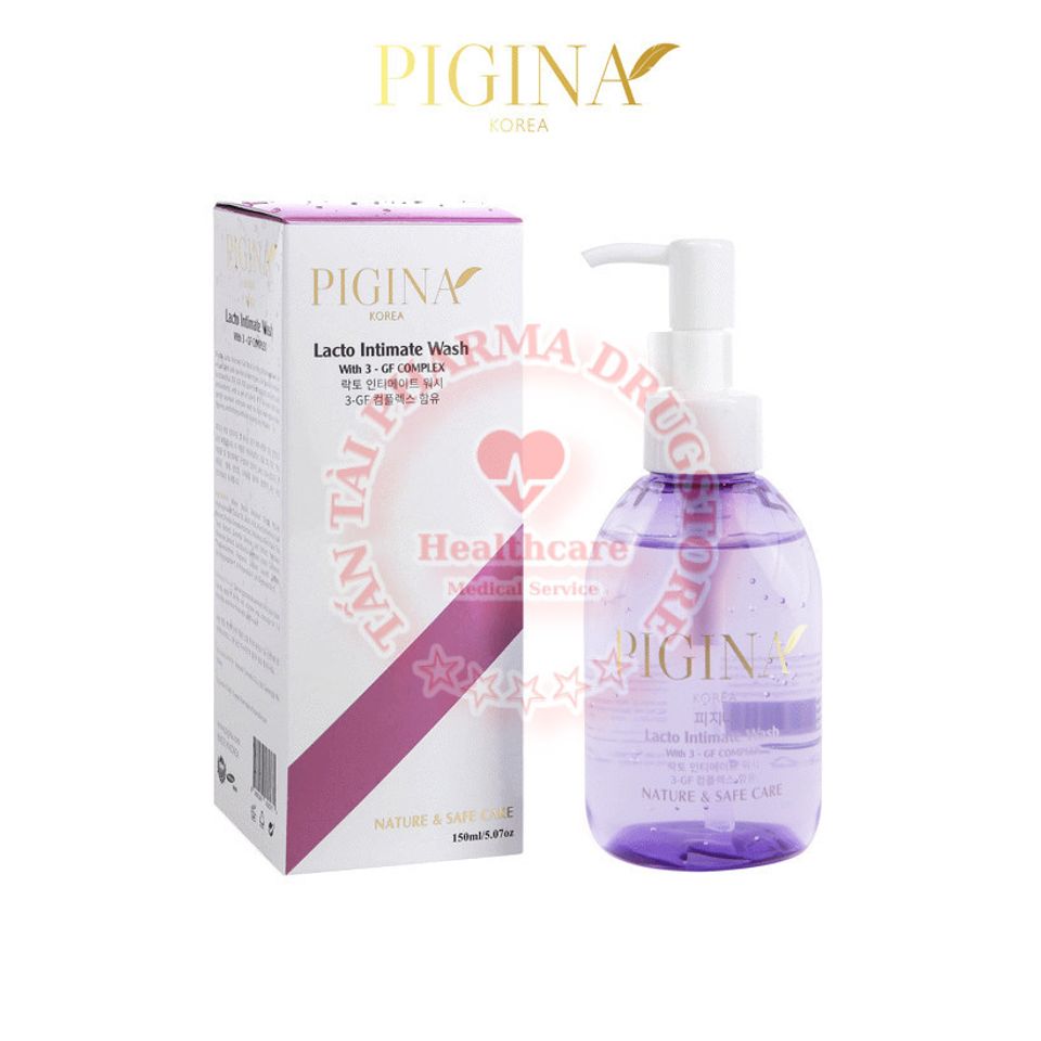 ✅[CHÍNH HÃNG, CHO KIỂM HÀNG] Dung dịch vệ sinh phụ nữ Pigina 150ml - Pigina Lacto Intimate Wash