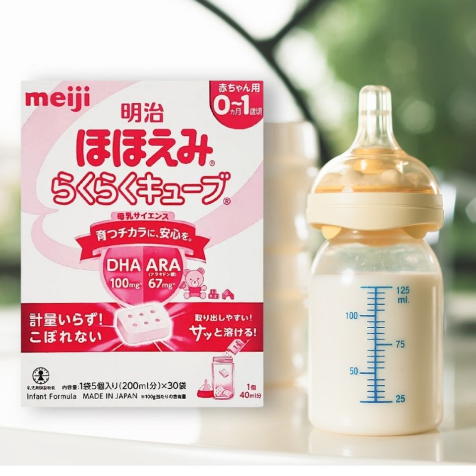 Sữa Thanh Số 0 Meiji & Wakodo Hộp Sữa Thanh Tiện Lợi - Hàng Chuẩn Nội Địa Nhật