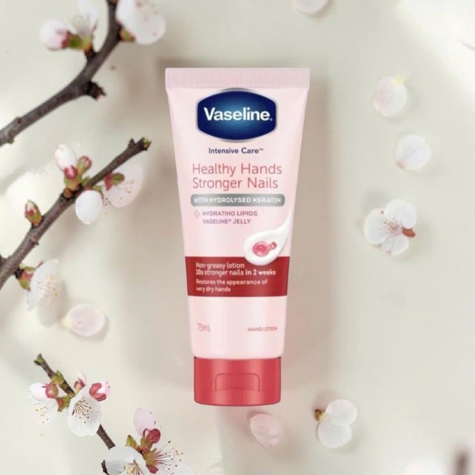 Vaseline Hand Cream 75ml Giữ Ẩm Da Tay Tiện Dụng
