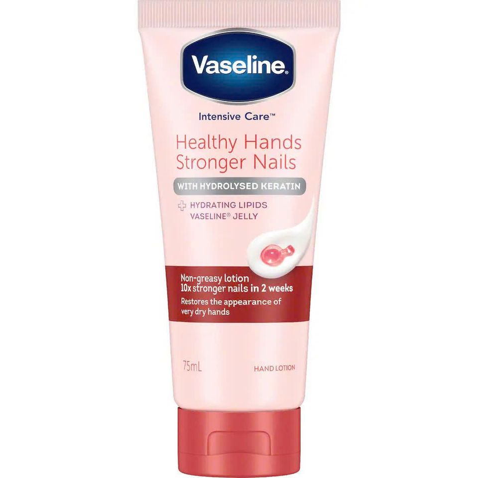 Kem Dưỡng Da Tay Vaseline Healthy Hands Stronger Nails 75ml Nhập Khẩu