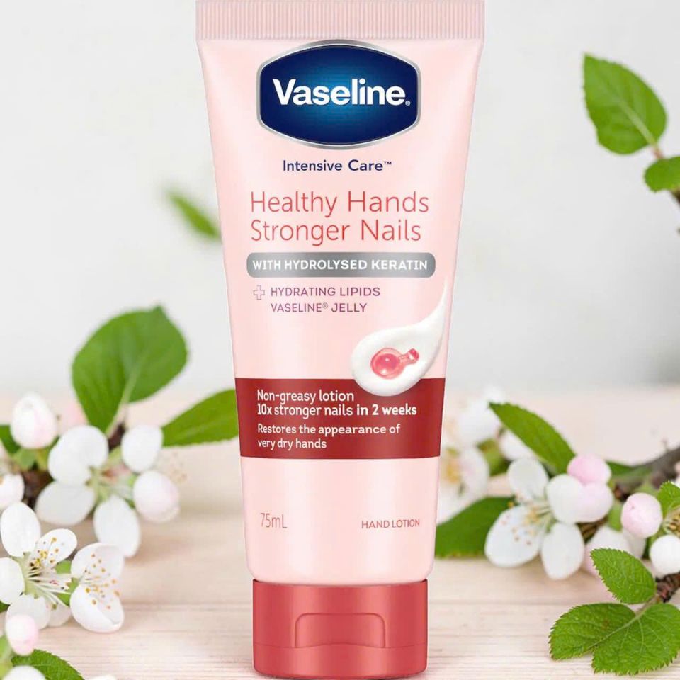 Vaseline Intensive Care 75ml Kem Dưỡng Tay Chăm Sóc Da Và Móng