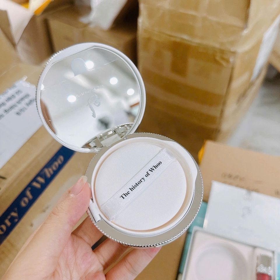 SET PHẤN NƯỚC WHOO TRẮNG MUA 1 ĐƯỢC 4 CHỐNG NẮNG SPF50+ PA+++ BÁM TỐT