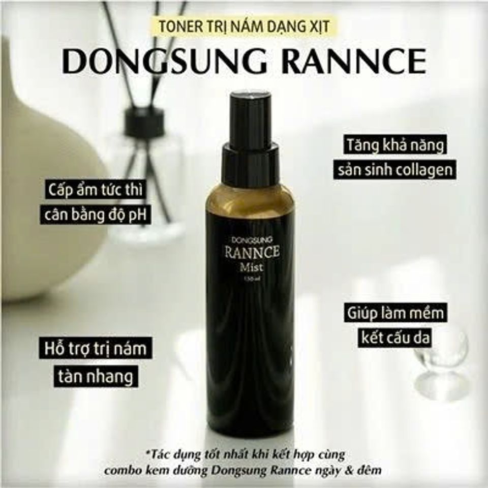 XỊT KHOÁNG DONGSUNG RANNCE MIST 150ML