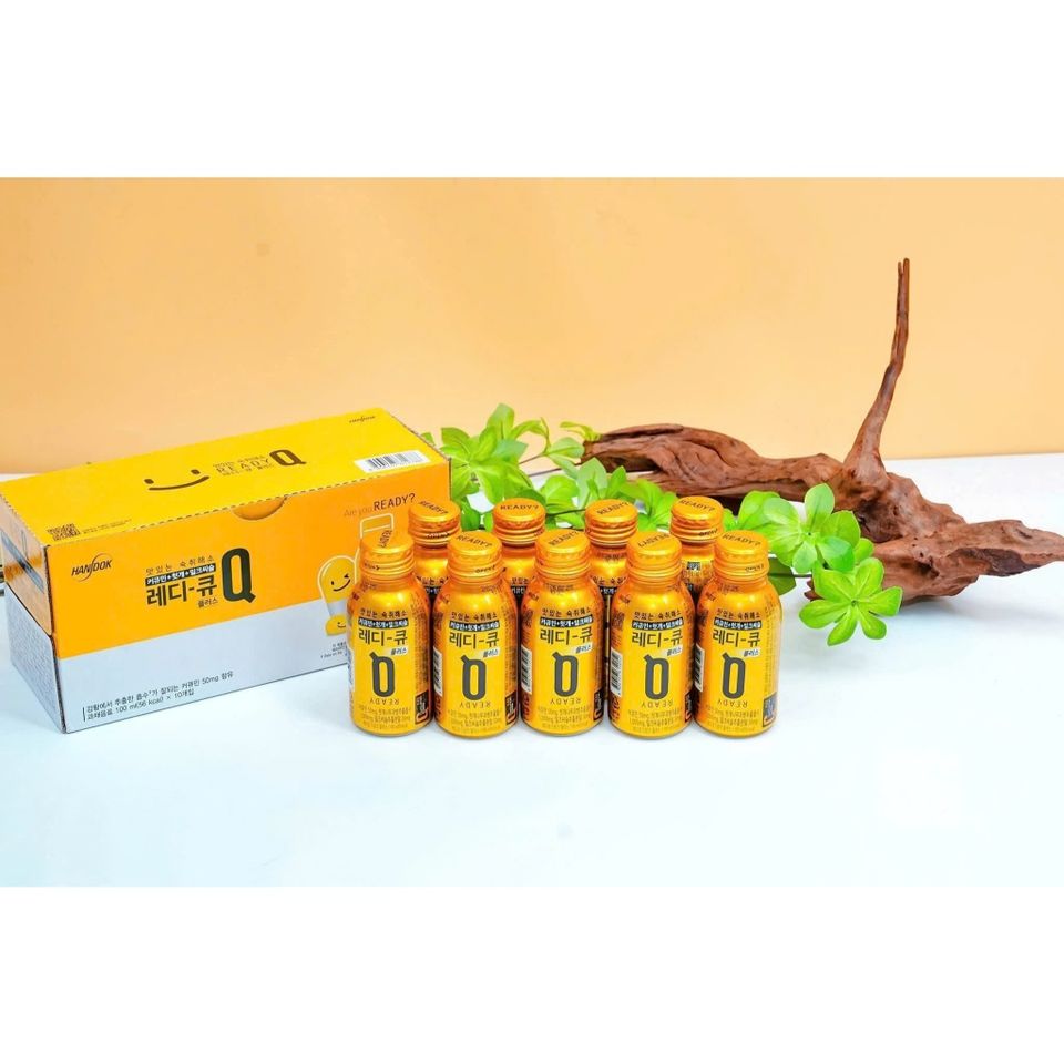 NƯỚC UỐNG NGHỆ VÀ TRÁI CÂY LÀM DỊU CƠN SAY 10 CHAI X 100ML