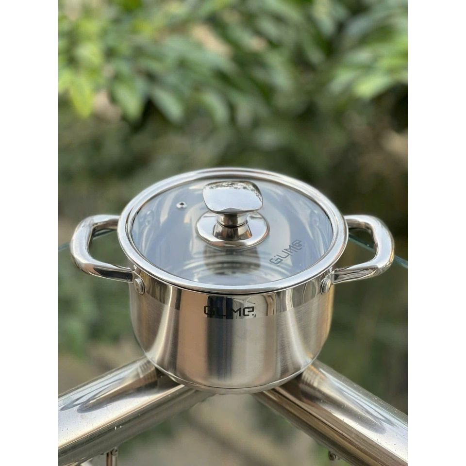 BỘ NỒI 3 MÓN LUỘC GÀ GUME 18-20-28cm GMP19