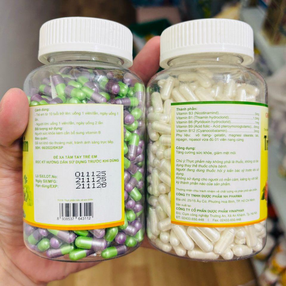 Multi Vitamin tổng hợp 500 viên - giảm mệt mỏi tăng sức khỏe