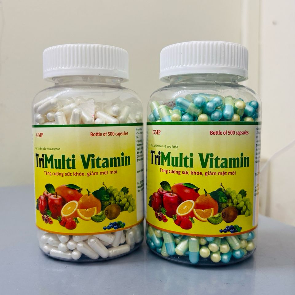 Multi Vitamin tổng hợp 500 viên - giảm mệt mỏi tăng sức khỏe