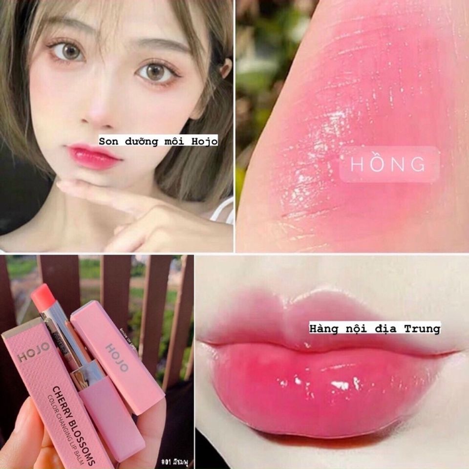Son dưỡng có màu Hojo Cherry Blossom