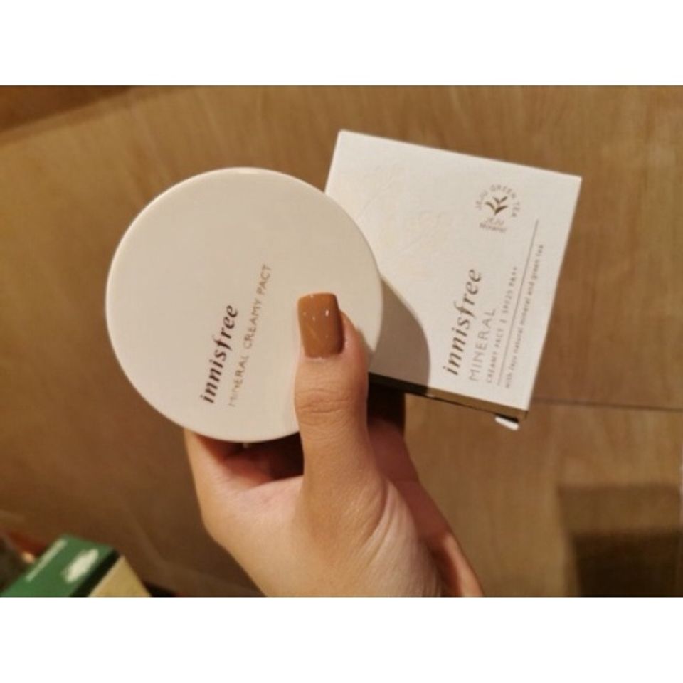 Phấn Phủ Innisfree Mineral Creamy Pact SPF25 PA++