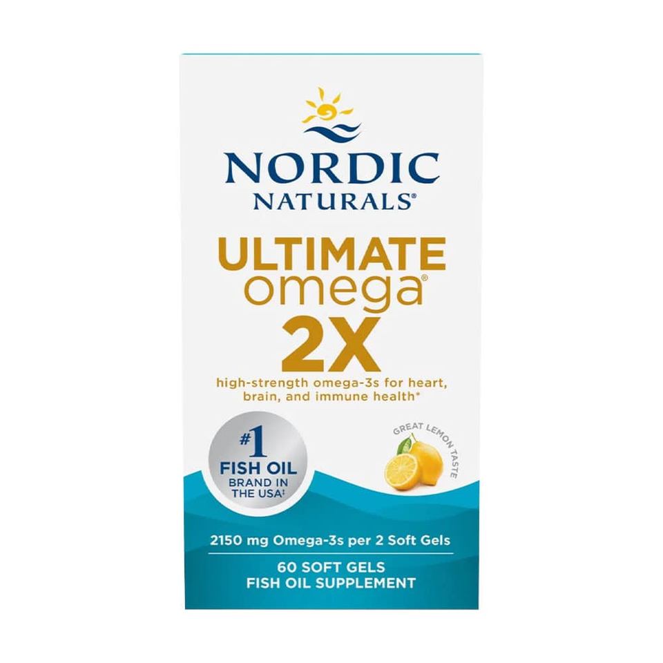 Dầu cá Omega-3 Nordic Naturals Ultimate Omega 2X (2150mg) 60v