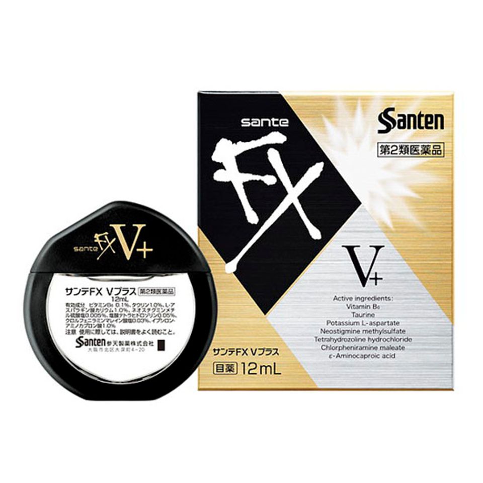 Nước Nhỏ Mắt Sante Fx Neo 12ml, chiết xuất vitamin E, B2 và B6 hỗ trợ điều tiết thị lực
