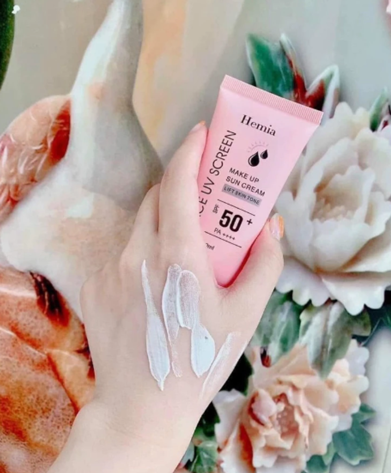 Kem chống nắng HEMIA Hàn 50ml kiềm dầu, dưỡng ẩm