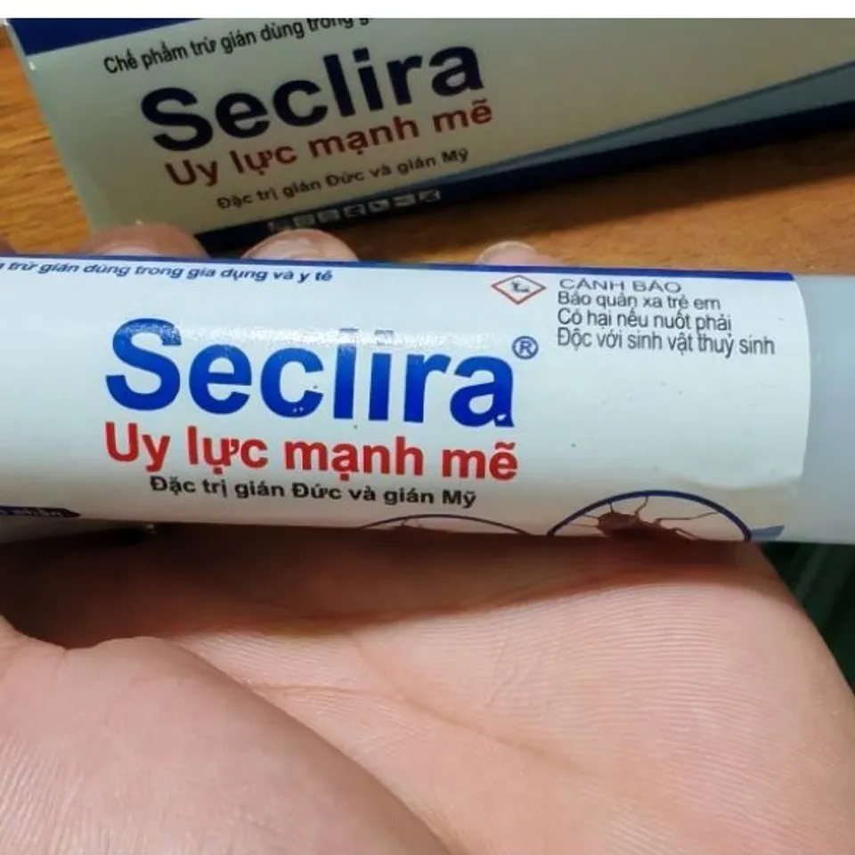 Gel diệt gi&aacute;n Seclira diệt được những loại gi&aacute;n n&agrave;o