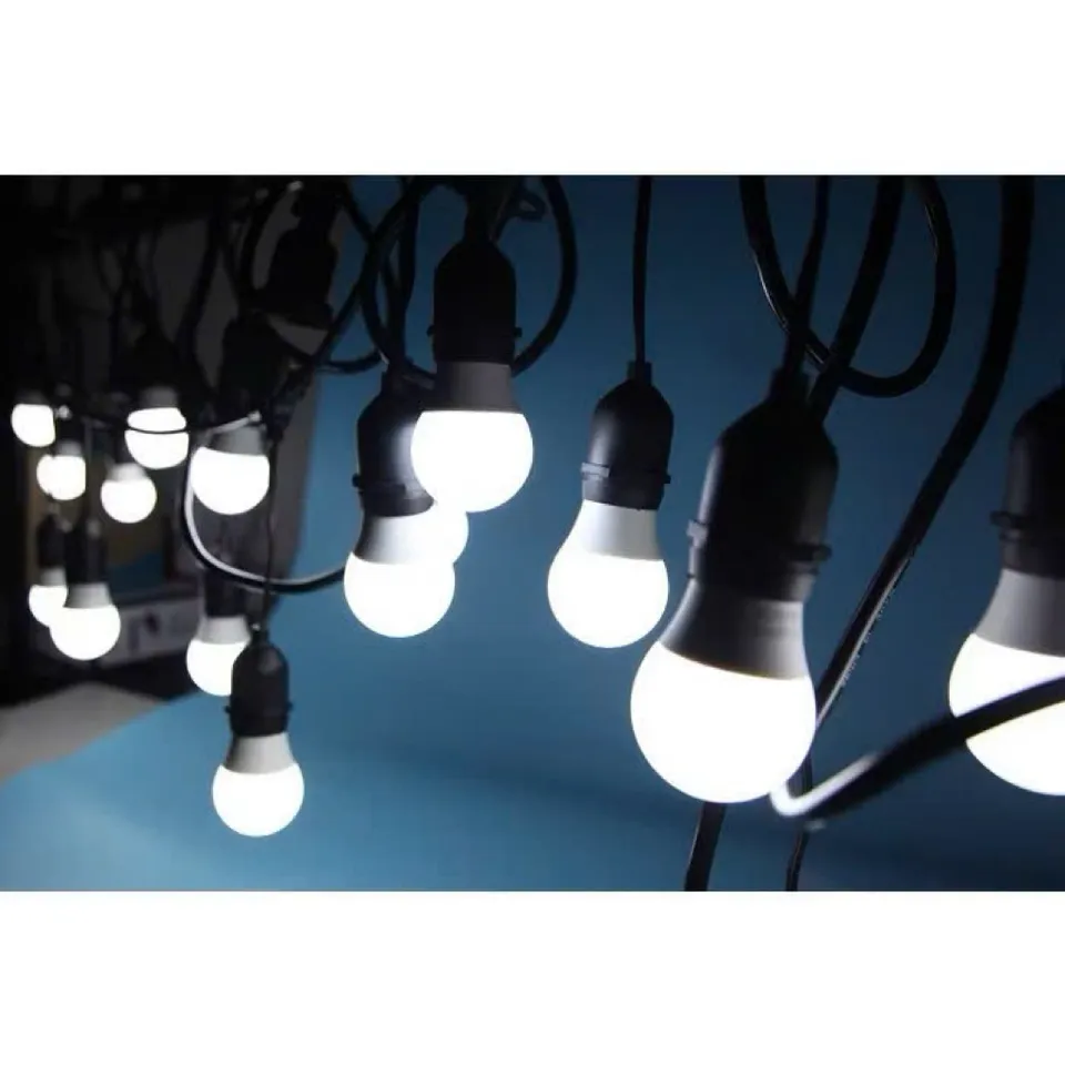Dây đèn trang trí ngoài trời 5m 10m 20m chống nước dùng cho quán cà phê ...