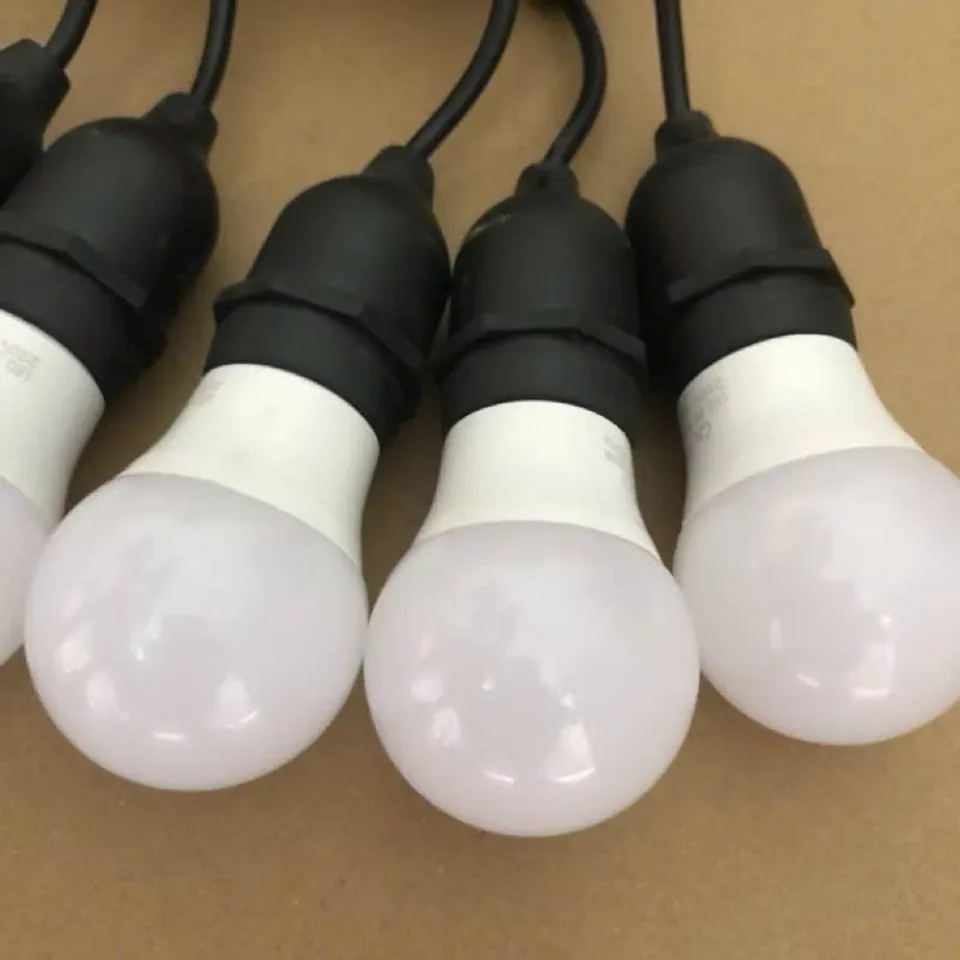 Dây đèn trang trí ngoài trời 5m 10m 20m chống nước dùng cho quán cà phê ...