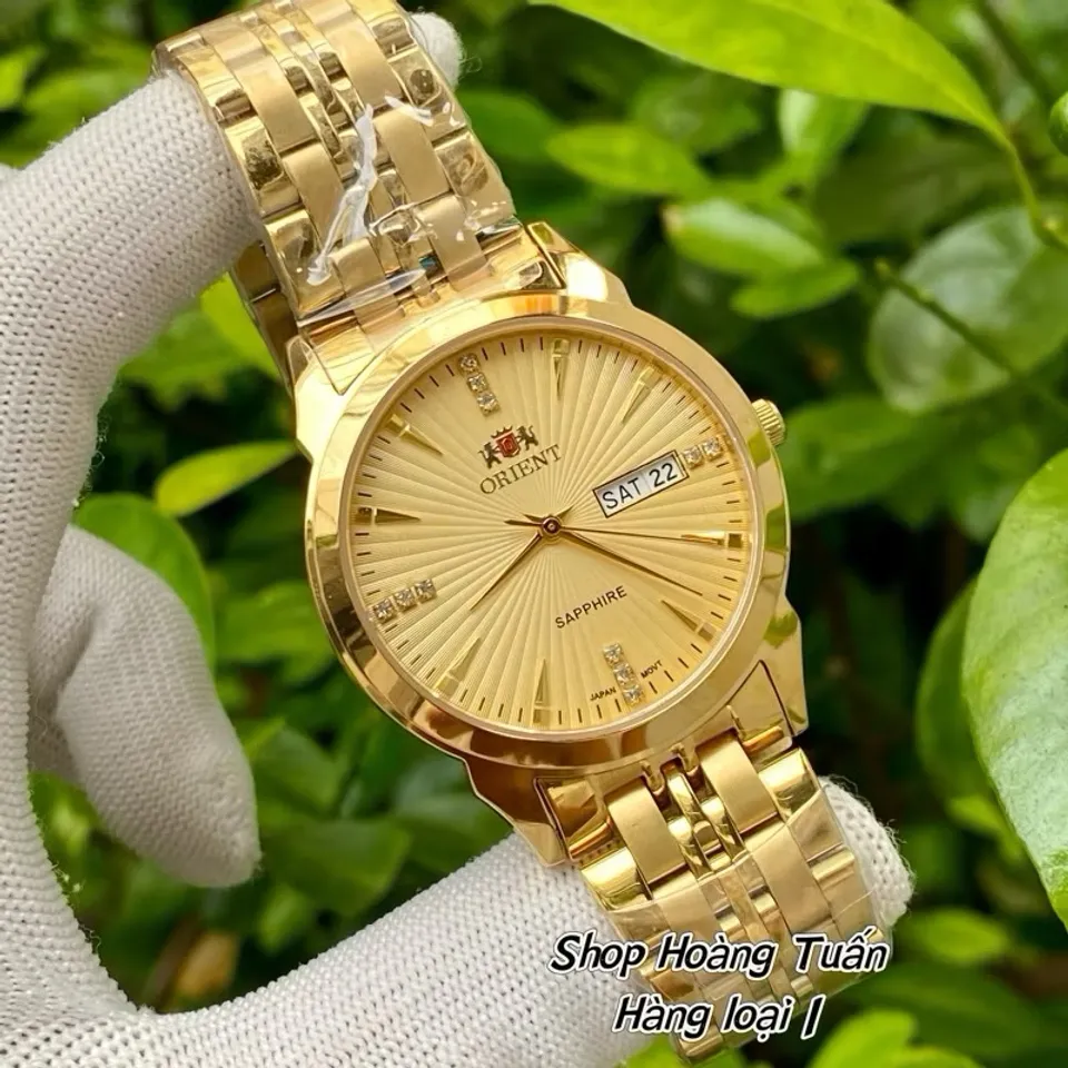 Đồng Hồ Nam 0.R mặt số trải tia . Kính sapphire chống trầy . Máy pin ...