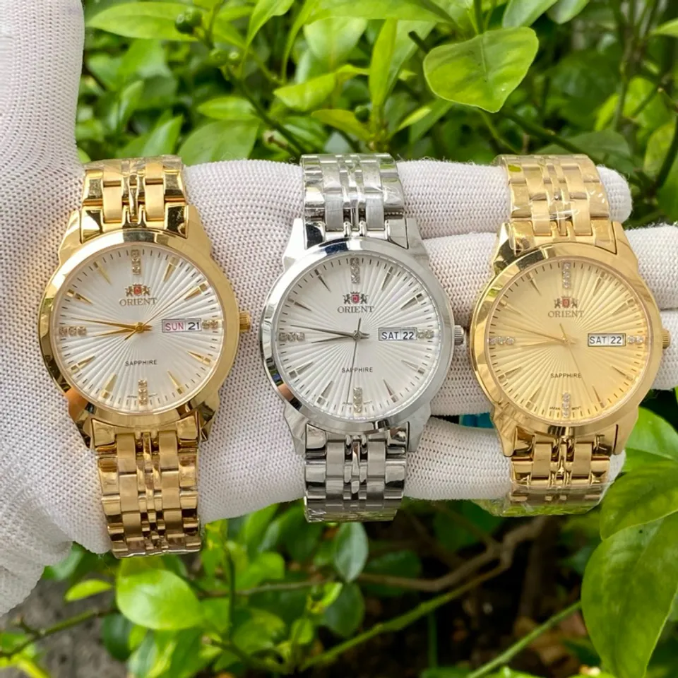 Đồng Hồ Nam 0.R mặt số trải tia . Kính sapphire chống trầy . Máy pin ...