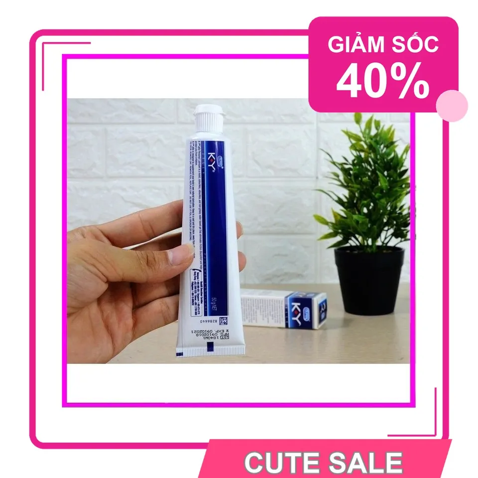 [Che tên] Chai gel bôi trơn Durex KY - Tuýp 50ml - gốc nước không dính ...