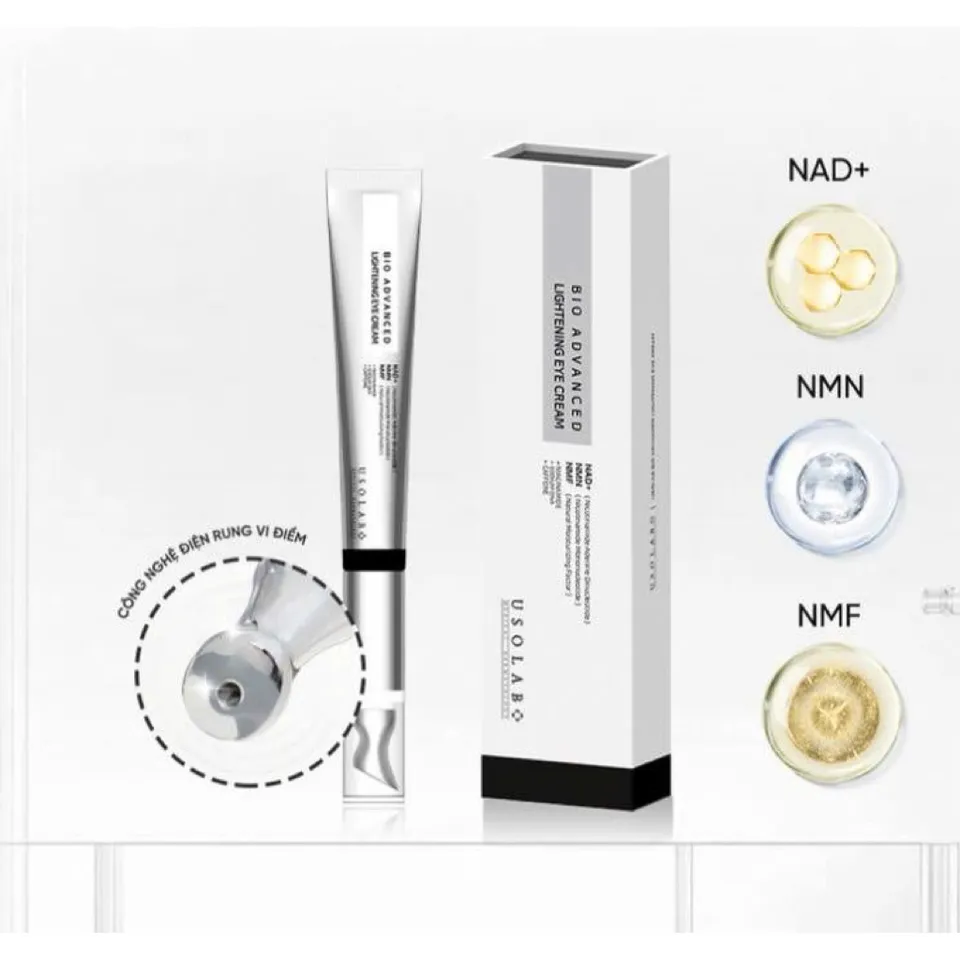Kem Mắt Usolab Thiết kế đầu Rung massage vi điểm giúp giảm thâm,giảm ...